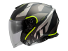 Helmet MT Jet Thunder III SV Bow black / yellow thumb extra