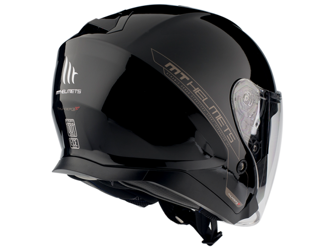 Helmet MT Jet Thunder III SV gloss black  product