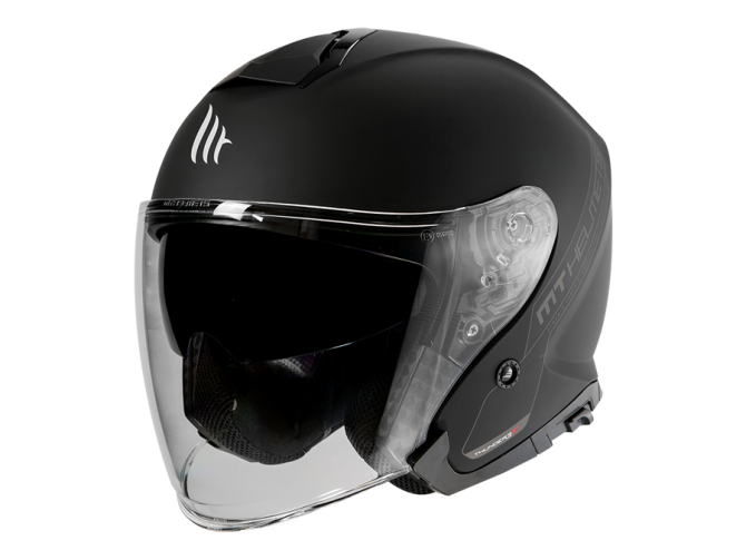 Helmet MT Jet Thunder III SV matt black  product