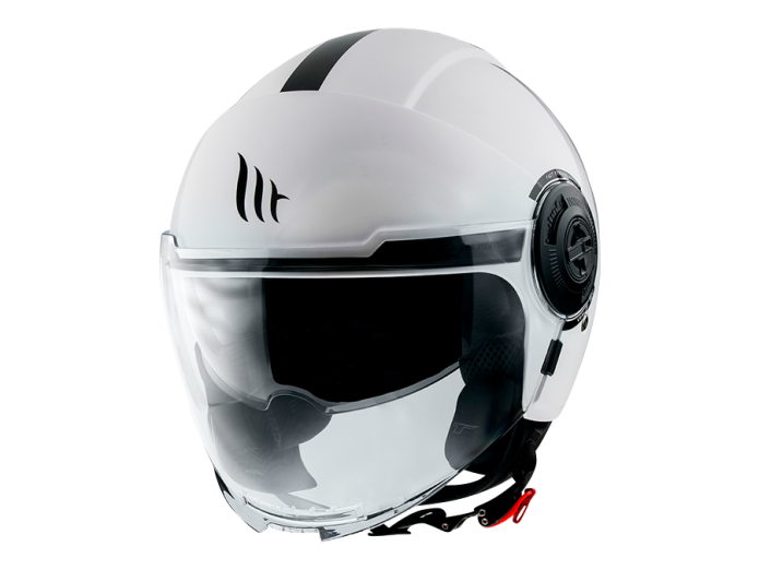 Helm MT Jet Viale S SV Weiß (S - XL)