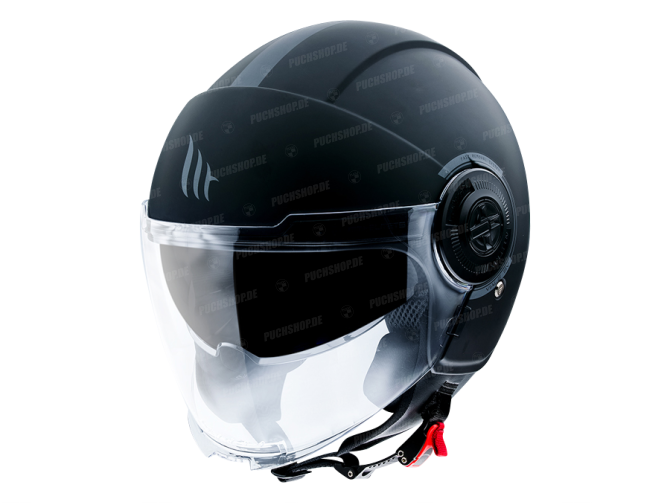 Helmet MT Jet Viale SV S matt black main