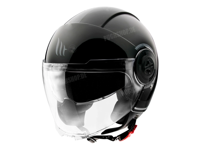 Helmet MT Jet Viale S SV gloss black (S - XL) main