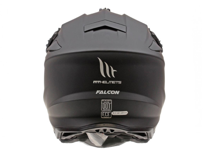 Helm MT Falcon Arya cross matt black (S - XXL)