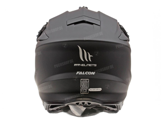 Helmet MT Falcon Arya cross matt black (S - XXL)