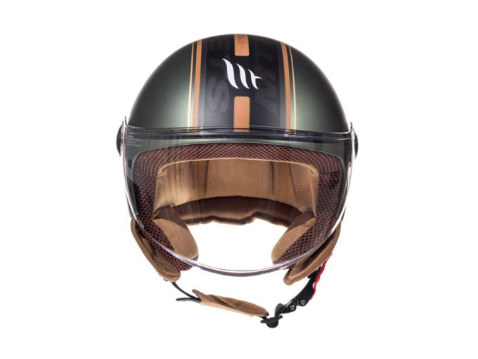 Helm MT Street S Entire matt green / brown product