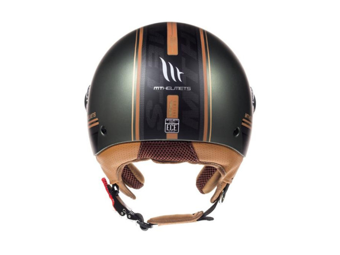 Helm MT Street S Entire matt green / brown (XS - XL)