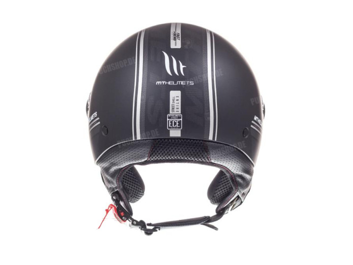 Helm MT Street S Entire mat zwart (XS - XL)