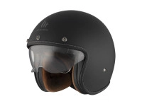 Helm MT Le Mans II SV S mat zwart maat S (voorraad opruiming)