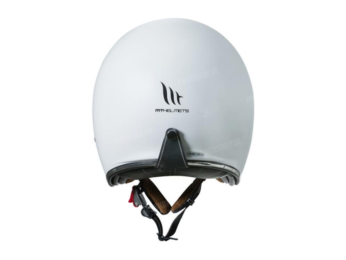 Helm MT Le Mans II SV S glans wit (XS - XXL)