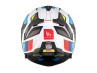 Helm MT Atom 2 SV systeem bast mat blauw / rood thumb extra