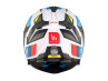 Helmet MT Atom 2 SV system bast matt blue / red (S - XXL)