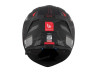 Helm MT Atom 2 SV System bast Matt Schwarz / Rot (S - XXL)
