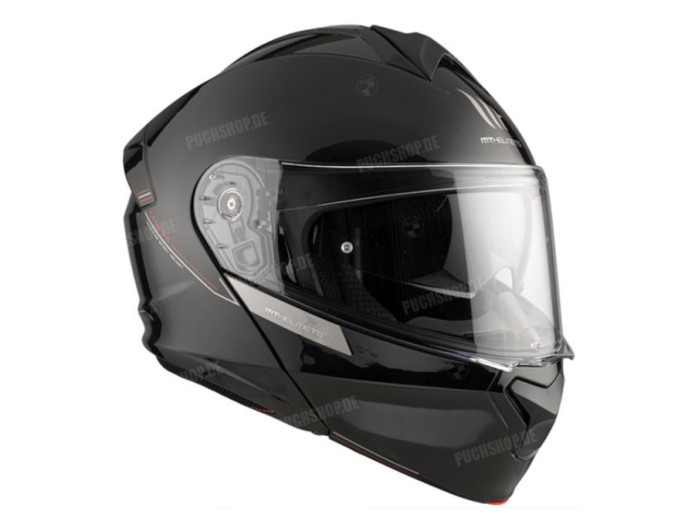 Helm MT Genesis SV systeem glans zwart (S - XXL)