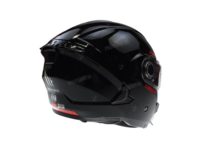 Helm MT Cosmo SV glans zwart (XS - XL)