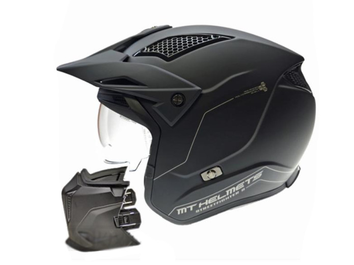 Helme MT Streetfighter S SV Matt Schwarz (S - XXL)