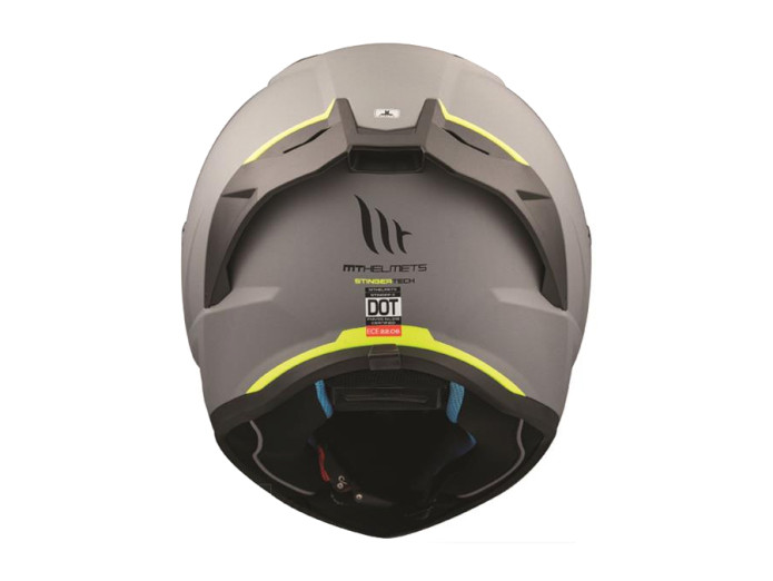 Helm MT Stinger 2 solid Matt Grau (S - XL)