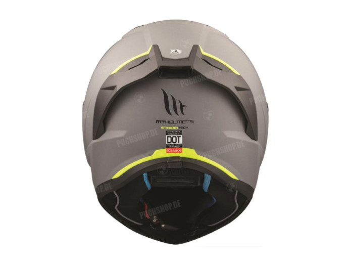 Helmet MT Stinger 2 solid matt grey (S - XL)
