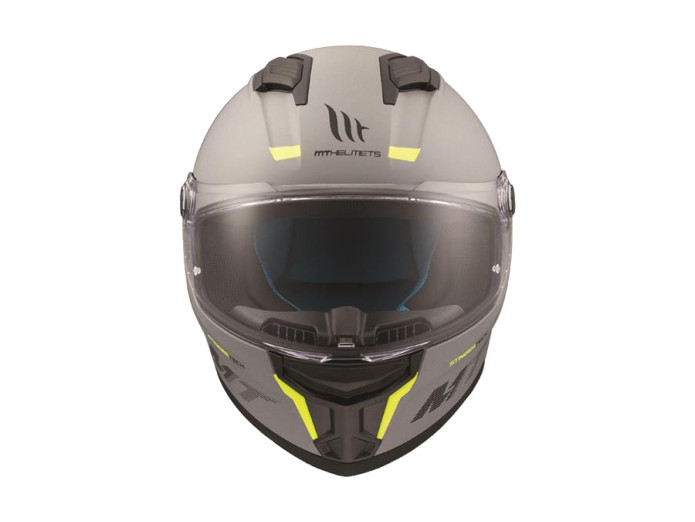 Helm MT Stinger 2 solid Matt Grau (S - XL)