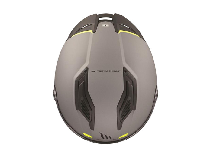 Helm MT Stinger 2 solid Matt Grau (S - XL)