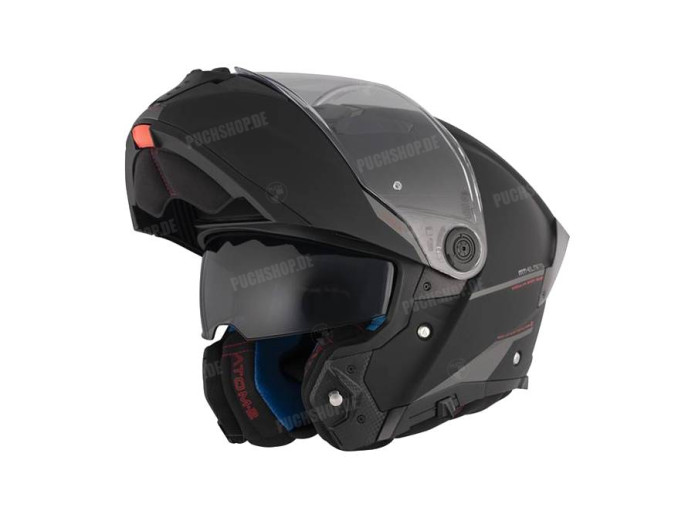Helm MT Atom 2 SV systeem mat zwart (S - XXL)