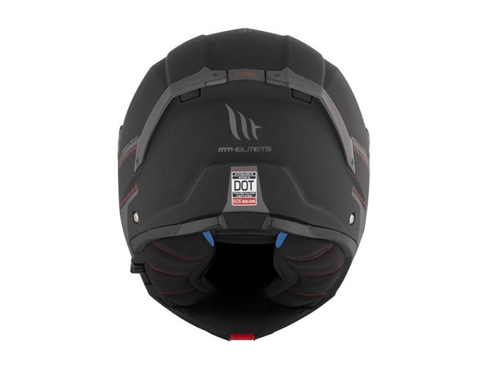 Helmet MT Atom 2 SV system matt black (S - XXL)