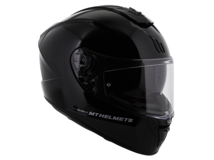 Helm MT Blade II SV Solid glans zwart in maat L