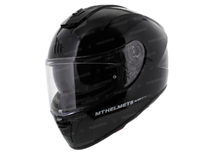 Helm MT Blade II SV Solid glans zwart in maat L main