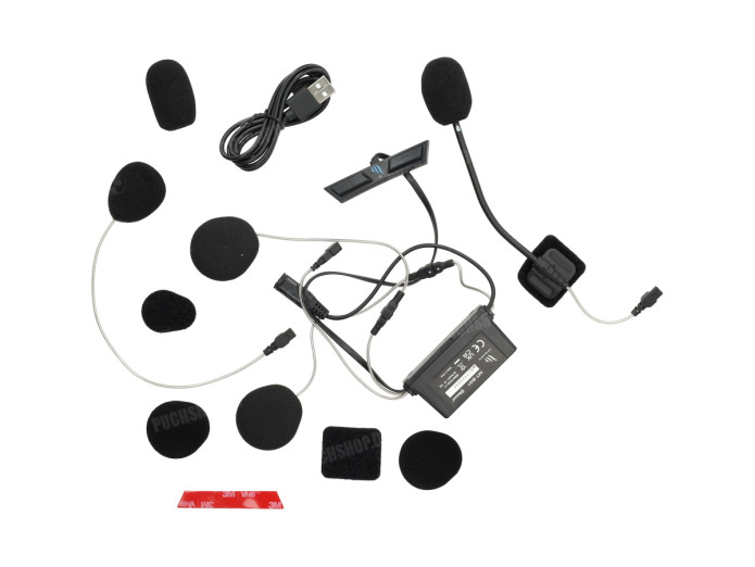 Communicatie / intercom set helm MT bluetooth universeel