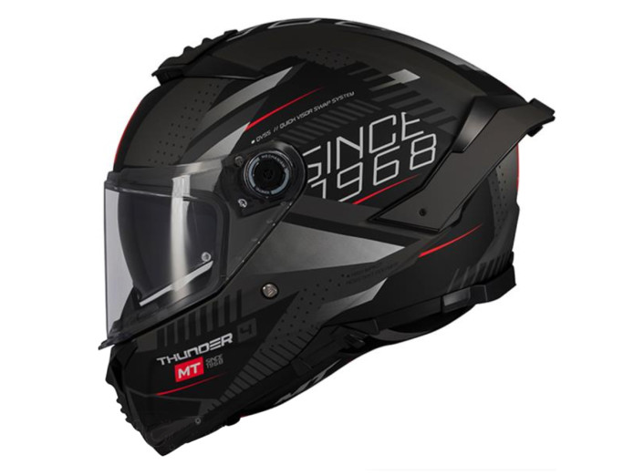 Helmet MT Thunder 4 SV Lumience matt black (S - XXL)