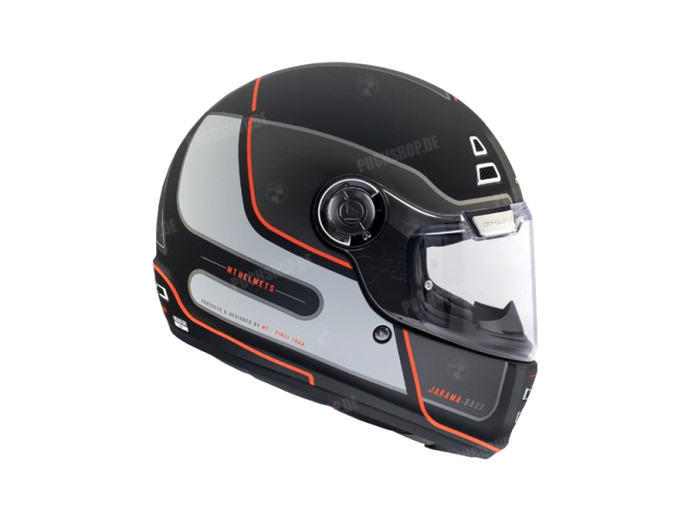 Helm MT Jarama SV Baux Matt Schwarz / Rot (S - XXL)