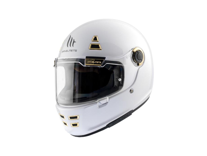Helm MT Jarama SV Baux Glans Weiss (S - XXL)