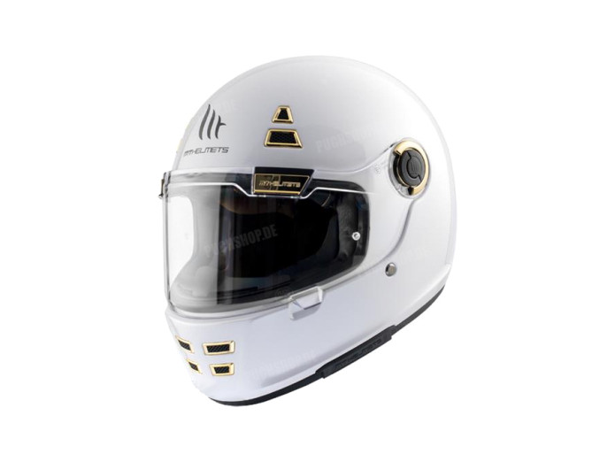 Helm MT Jarama SV Baux Glans Weiss (S - XXL)