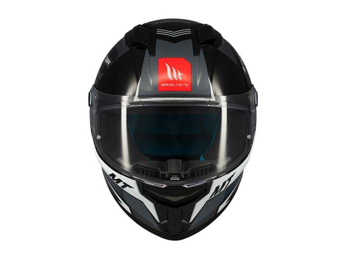 Helmet MT Helm Stinger 2 Tron black / grey (S - XL)