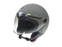 Helm MT Street S Entire mat grijs (XS - XL)