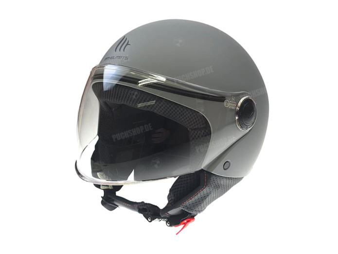 Helmet MT Street S Entire matt grey (XS - XL)