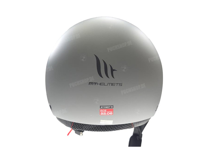 Helmet MT Street S Entire matt grey (XS - XL)