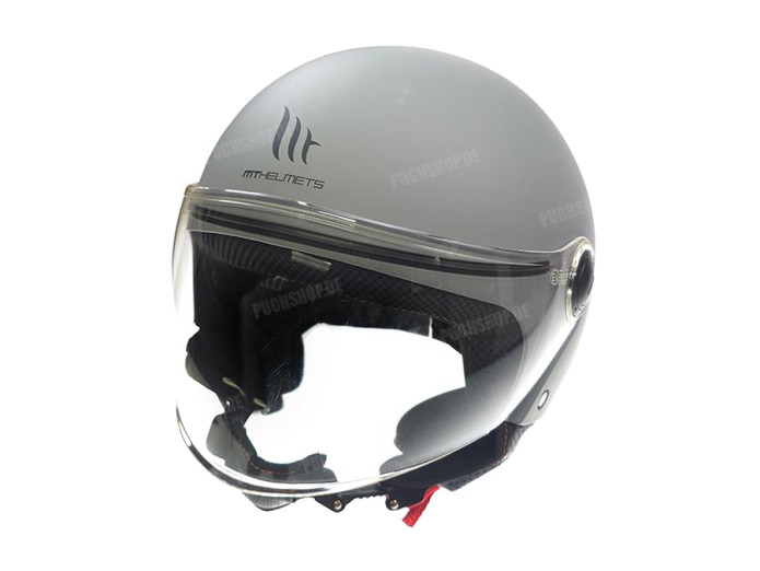 Helmet MT Street S Entire matt grey (XS - XL)