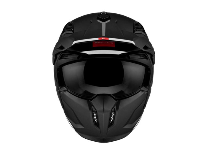 Helm MT Streetfighter S SV mat zwart Stripe (S - XXL)