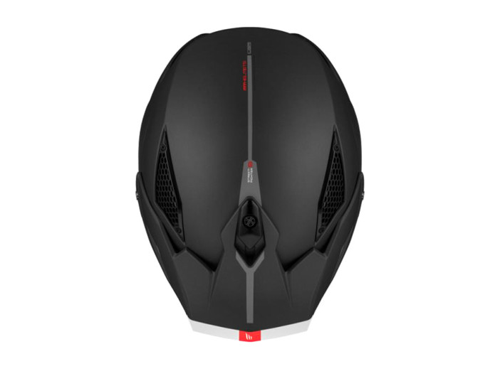 Helm MT Streetfighter S SV mat zwart Stripe (S - XXL)