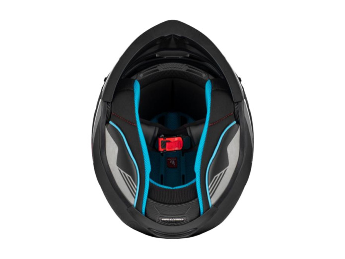 Helm MT Streetfighter S SV mat zwart Stripe (S - XXL)