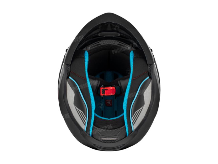 Helm MT Streetfighter S SV mat zwart Stripe (S - XXL)