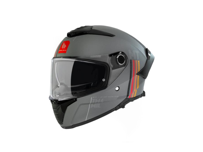 Helm MT Thunder 4 SV Mil mat grijs (M - XXL)