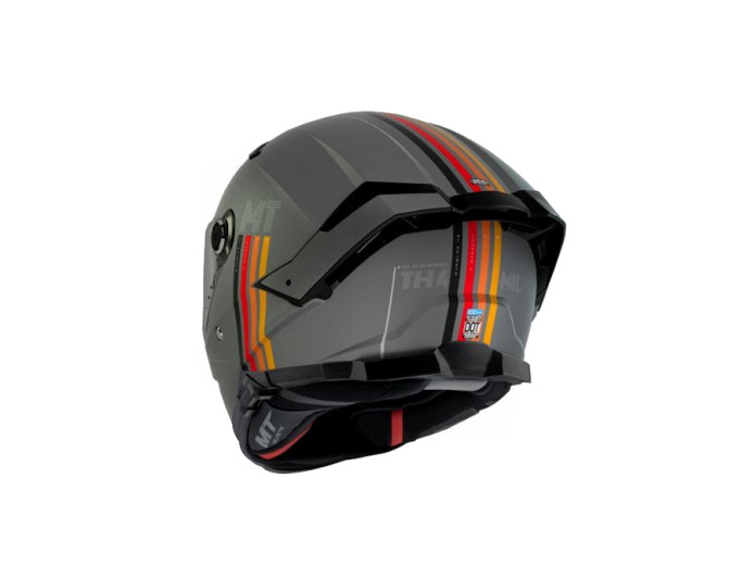 Helm MT Thunder 4 SV Mil mat grijs (M - XXL)