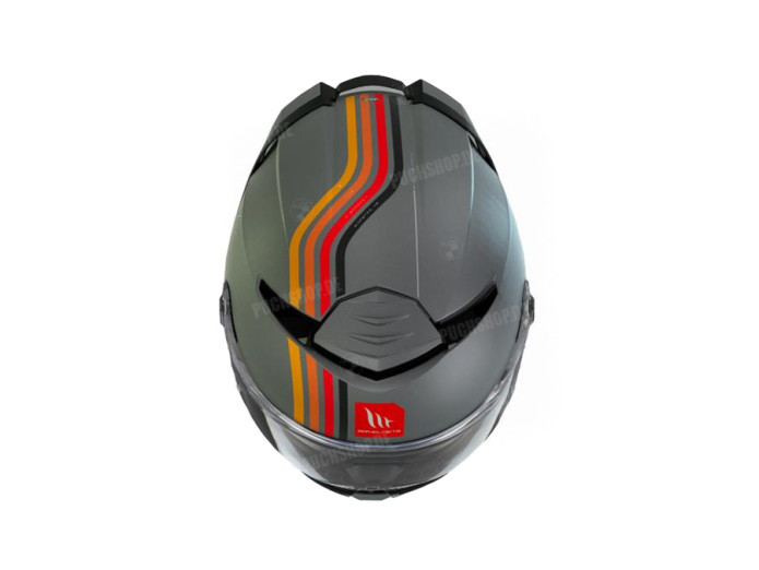 Helm MT Thunder 4 SV Mil mat grijs (M - XXL)