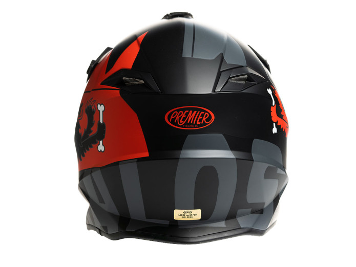 Helmet Malossi HM2 Premier cross / enduro matt black (size M)