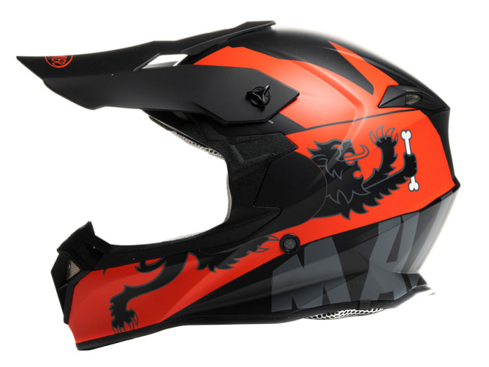 Helmet Malossi HM2 Premier cross / enduro matt black (size M)