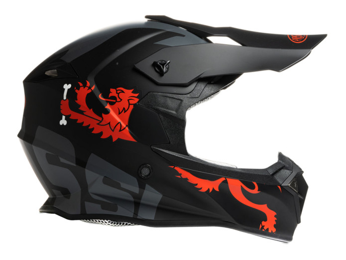 Helmet Malossi HM2 Premier cross / enduro matt black (size M)