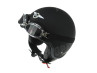 Helm bril MKX custom zwart  2