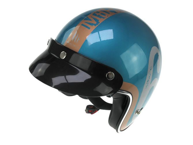 Helm MT Le Mans / Custom klep zwart product