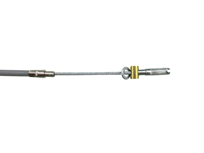 Cable Puch MV50 / MS50 V brake rear half hub grey